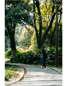 Lampione Led ad Energia Solare Park - 6000K bianco freddo