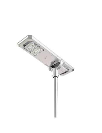 Lampione Solare Pannello Fotovoltaico Integrato 3000 Lumen - 3000k bianco caldo