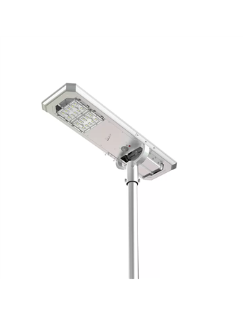 Lampione Solare Pannello Fotovoltaico Integrato 3000 Lumen - 3000k bianco caldo