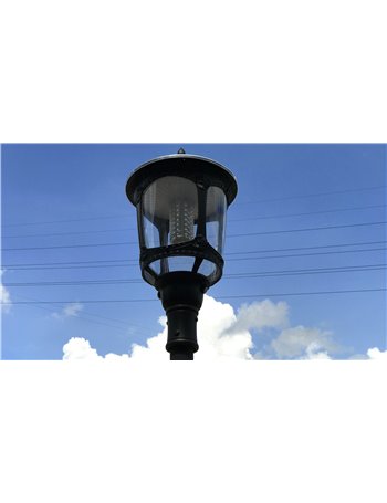 Lampione Solare Stile Antico 3000 Lumen