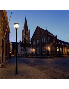 Lampione Solare Stile Antico 3000 Lumen