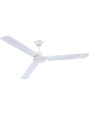 Ferro ventilatore metallo bianco fino a 30 m2