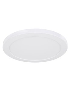 Lasse plafoniera plastica bianco LED IP20 2