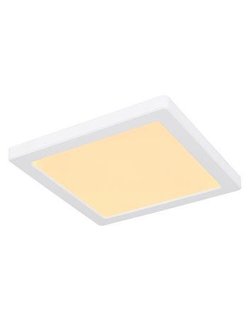 Lasse plafoniera plastica bianco LED IP20 Lasse plafoniera plastica bianco LED IP20