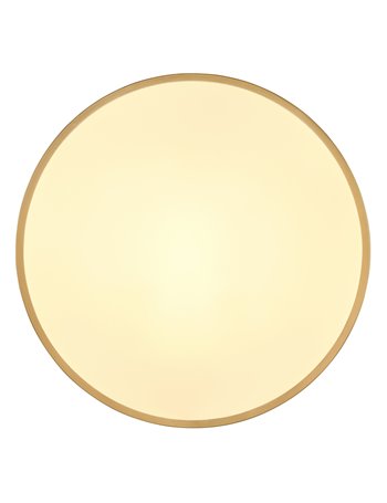 Tibey plafoniera metallo color ottone satinato LED IP20 Tibey plafoniera metallo color ottone satinato LED IP20