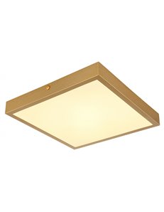 Tibey plafoniera metallo color ottone satinato LED IP20