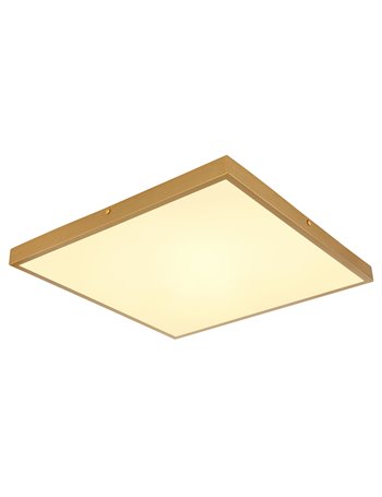 Tibey plafoniera metallo color ottone satinato LED IP20