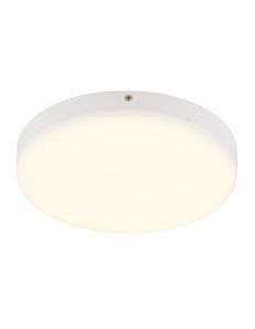 Matthew plafoniera plastica bianco satinato LED IP20
