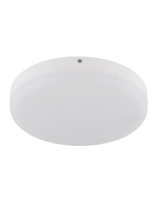 Matthew plafoniera plastica bianco satinato LED IP20 2