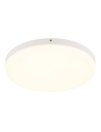 Matthew plafoniera plastica bianco satinato LED IP20