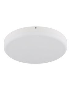 Matthew plafoniera plastica bianco satinato LED IP20 2