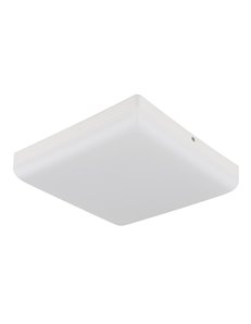 Matthew plafoniera plastica bianco satinato LED IP20 2