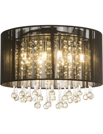 Bagana plafoniera metallo cromato 8x G9 LED IP20