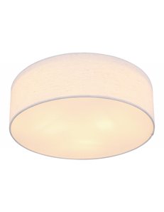 Ava plafoniera metallo bianco 3x E27 IP20