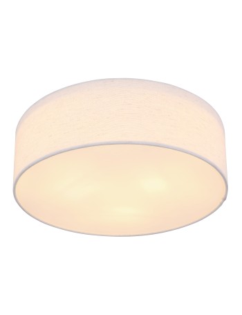 Ava plafoniera metallo bianco 3x E27 IP20