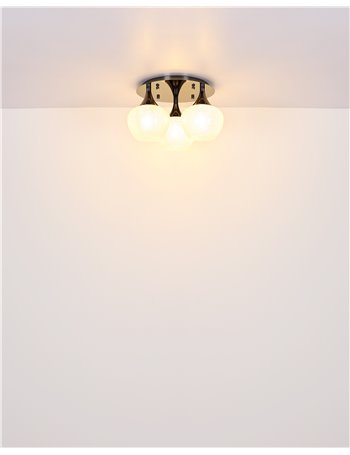 Maxy plafoniera metallo canna di fucile 1x E27 IP20 Maxy plafoniera metallo canna di fucile 1x E27 IP20