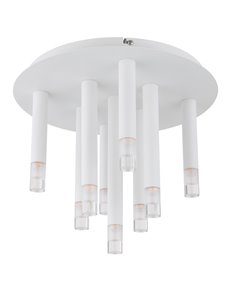 Ryan plafoniera metallo bianco satinato 9x G9 LED IP20 2
