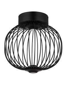 Galway plafoniera metallo nero satinato LED IP20 2