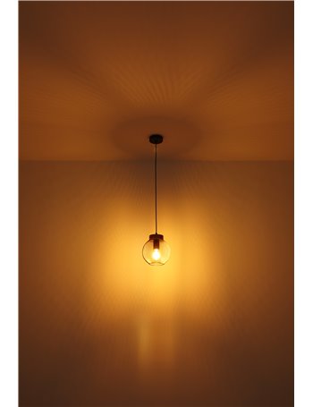 Pablo plafoniera metallo nero satinato 4x E27 IP20 Pablo plafoniera metallo nero satinato 4x E27 IP20