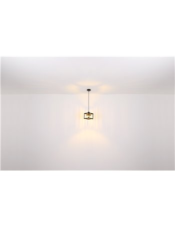 Mathilde plafoniera metallo nero satinato 1x E27 IP20 Mathilde plafoniera metallo nero satinato 1x E27 IP20