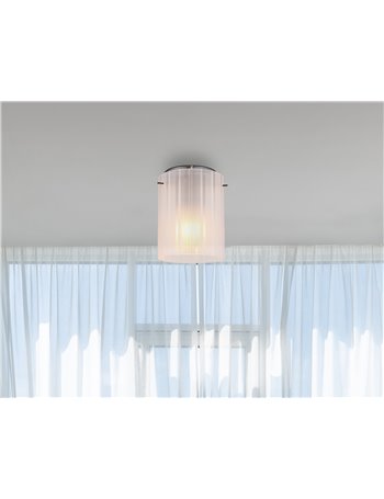 Tulivar plafoniera metallo grigio scuro 1x E27 IP20