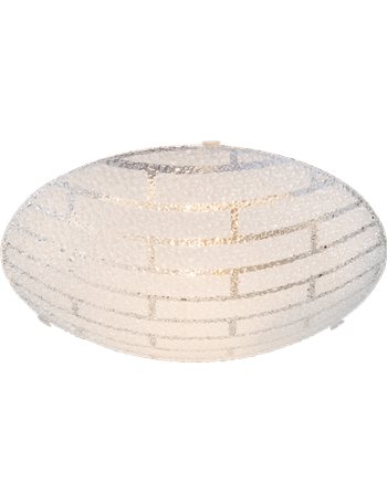 Calimero plafoniera metallo bianco 1x E27 IP20