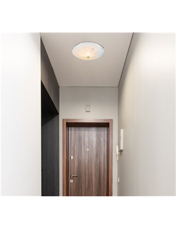 Calimero i plafoniera metallo bianco 1x E27 ILLU IP20 Calimero i plafoniera metallo bianco 1x E27 ILLU IP20