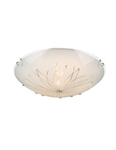 Calimero i plafoniera metallo bianco 2x E27 ILLU IP20 2