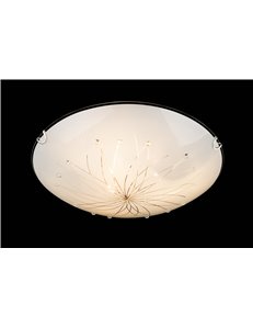 Calimero i plafoniera metallo bianco 3x E27 ILLU IP20 2