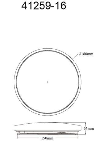 Imelda plafoniera metallo bianco LED IP20