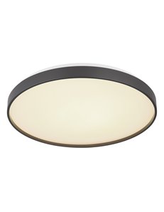 Eclypse plafoniera metallo bianco satinato LED IP20