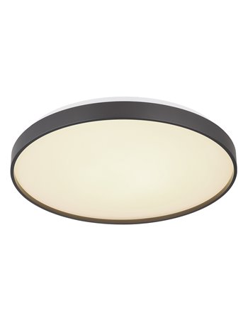 Eclypse plafoniera metallo bianco satinato LED IP20