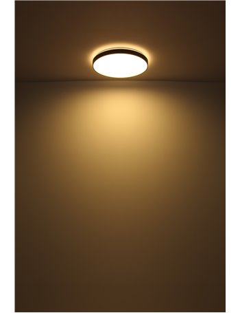 Eclypse plafoniera metallo bianco LED IP20 Eclypse plafoniera metallo bianco LED IP20