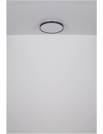 Eclypse plafoniera metallo bianco LED IP20 Eclypse plafoniera metallo bianco LED IP20