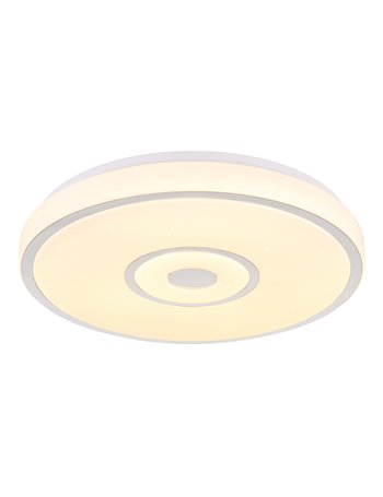 Astania plafoniera metallo bianco LED IP20