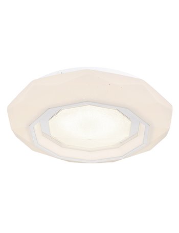 Hokki plafoniera metallo bianco satinato LED IP20