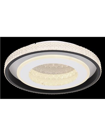 Lucky plafoniera metallo bianco LED IP20