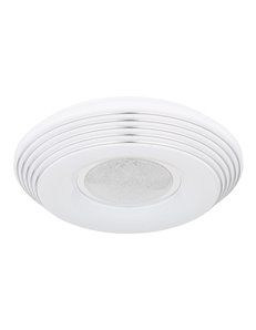 Pillo plafoniera metallo bianco LED IP20 2