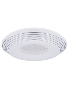 Pillo plafoniera metallo bianco LED IP20 2