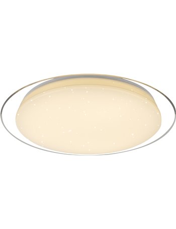Optima plafoniera metallo bianco LED IP20