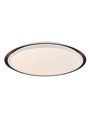 Xaver plafoniera metallo bianco LED IP20