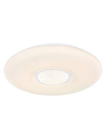 Sully plafoniera metallo bianco LED IP20