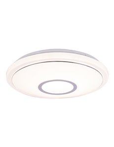 Connor plafoniera metallo bianco LED IP20