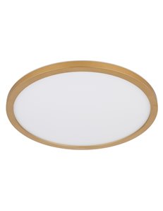 Sapana plafoniera plastica color ottone satinato LED IP44 2