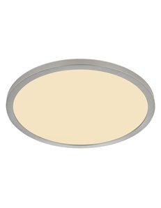 Sapana plafoniera plastica nichel satinato LED IP44