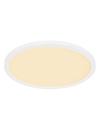 Sapana plafoniera plastica bianco LED IP44