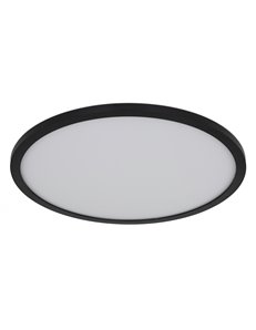 Sapana plafoniera plastica nero LED IP44 2