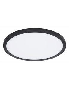 Sapana plafoniera plastica nero LED IP44 2