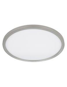 Sapana plafoniera plastica nichel satinato LED IP44 2