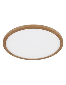 Sapana plafoniera plastica effetto legno LED IP44 2